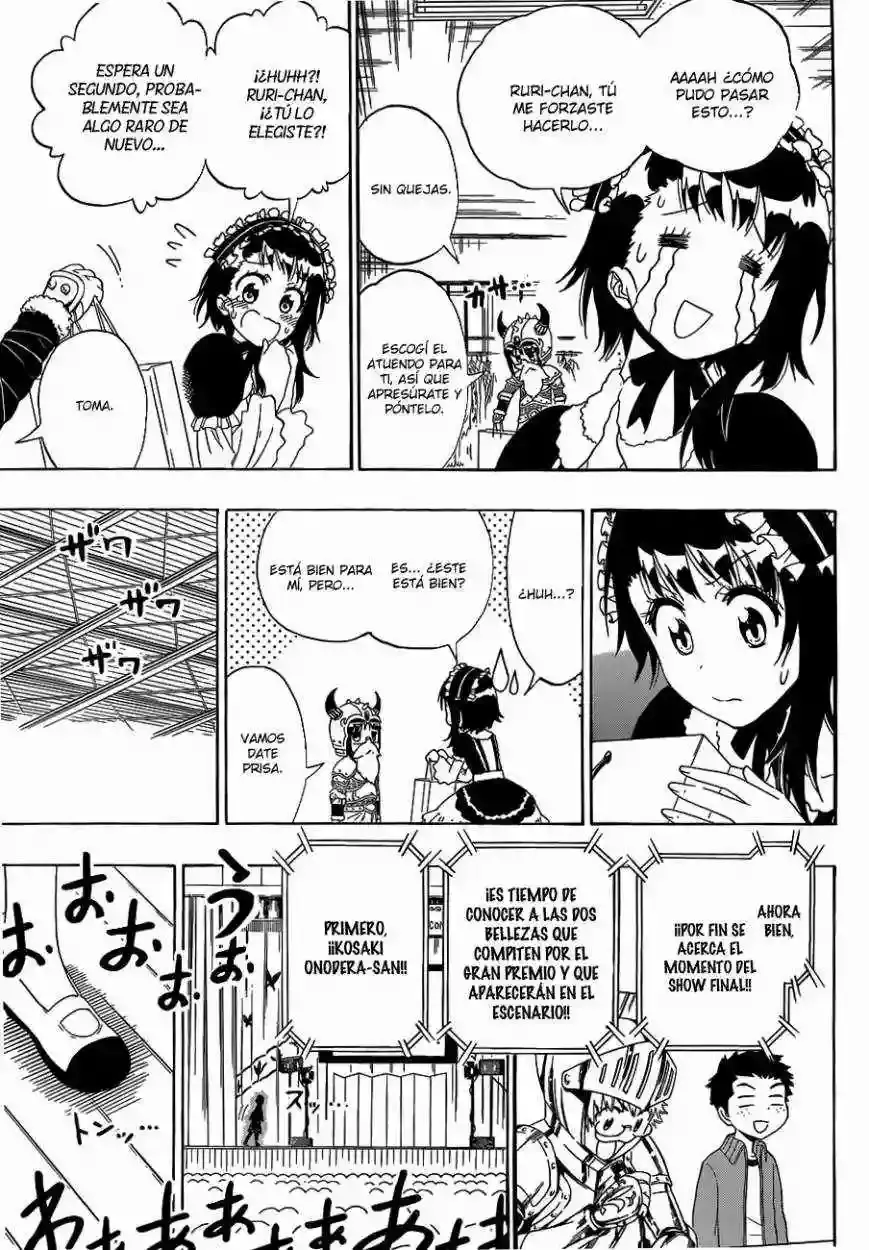 Nisekoi capítulo 133, página 17