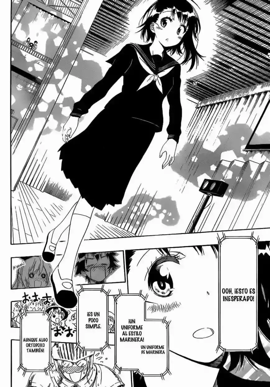 Nisekoi capítulo 133, página 18
