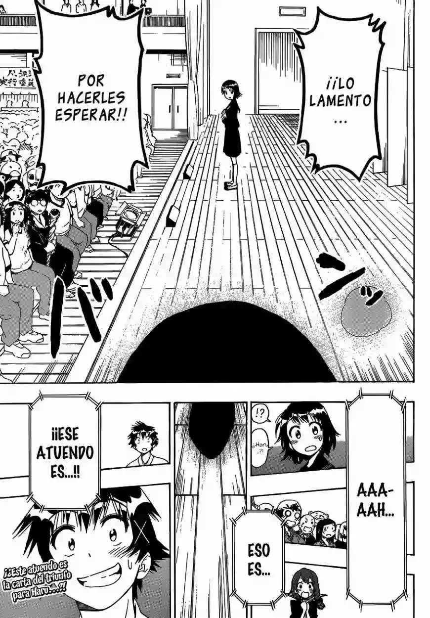 Nisekoi capítulo 133, página 21