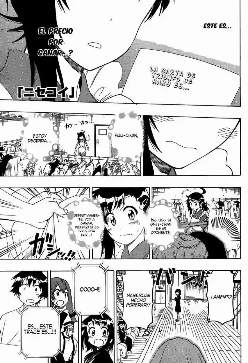 Nisekoi capítulo 134, página 2