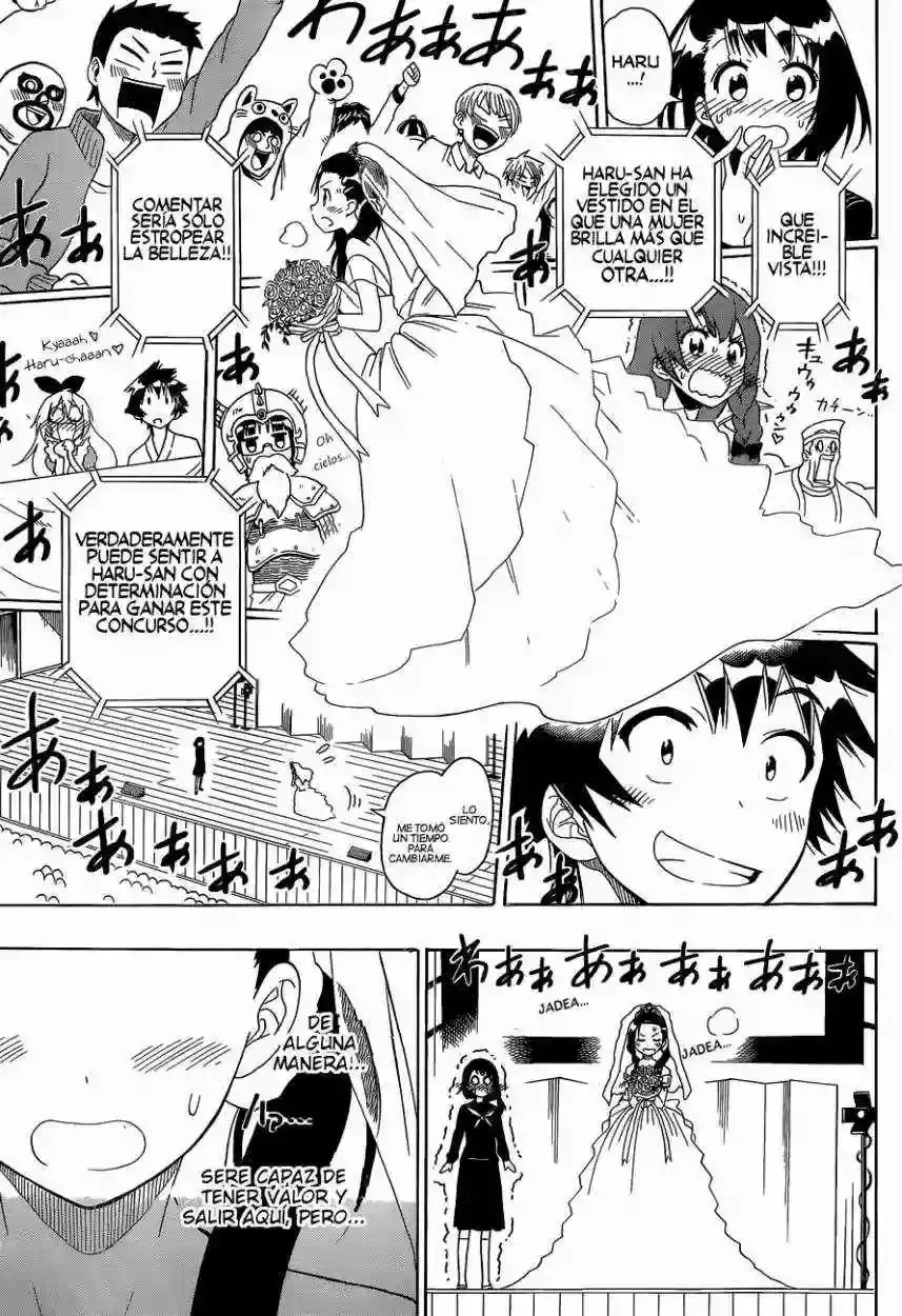 Nisekoi capítulo 134, página 4