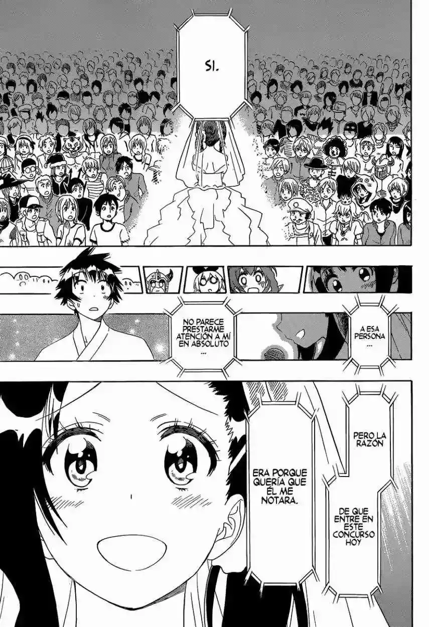 Nisekoi capítulo 134, página 8