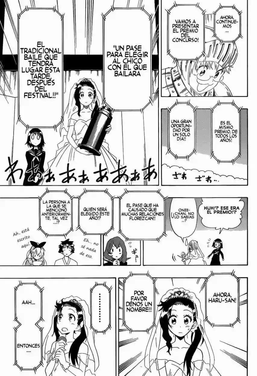Nisekoi capítulo 134, página 12