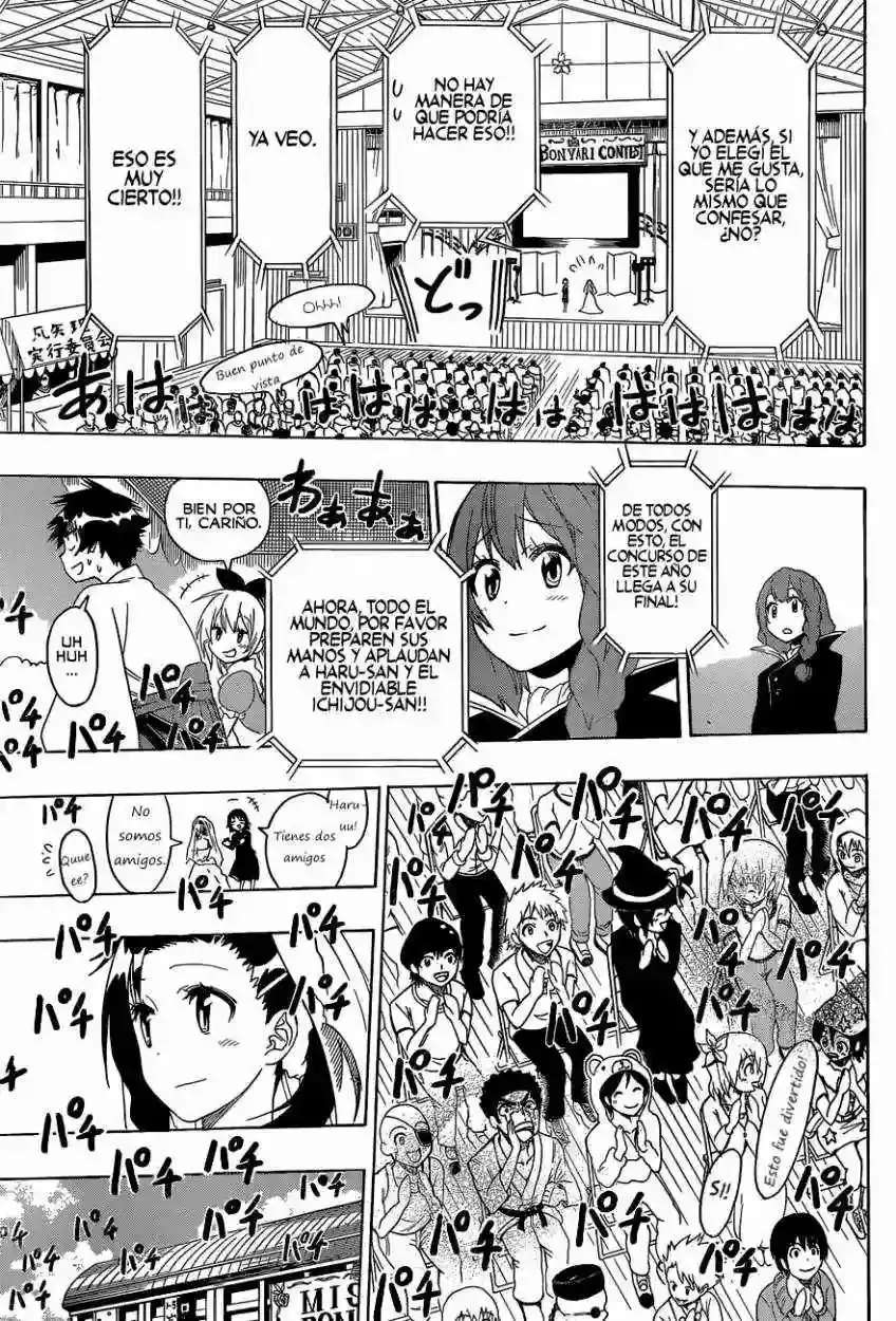 Nisekoi capítulo 134, página 14