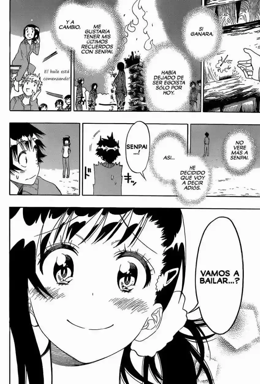 Nisekoi capítulo 134, página 17