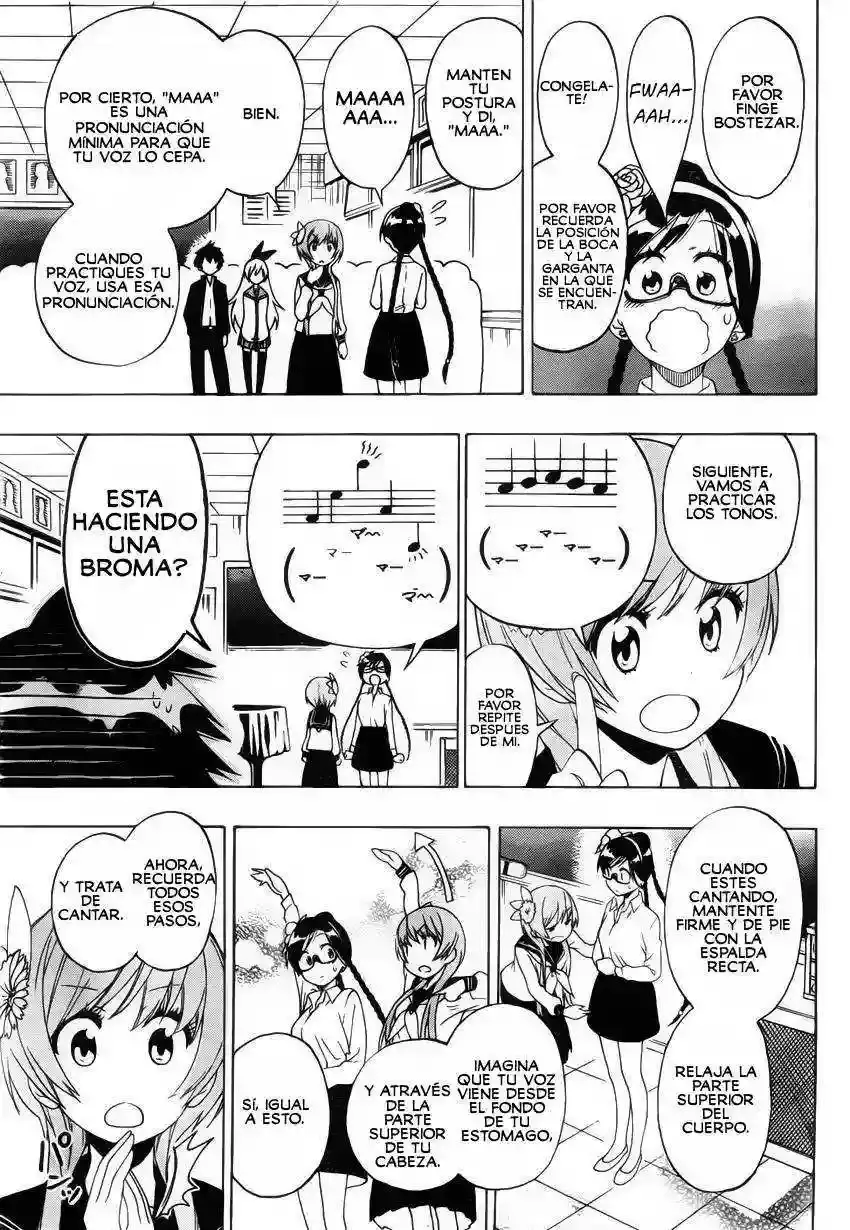Nisekoi capítulo 135, página 11