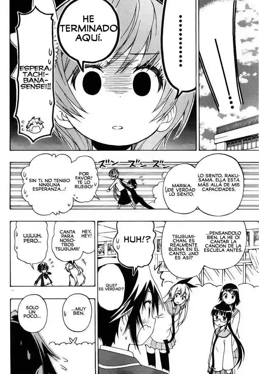 Nisekoi capítulo 135, página 12