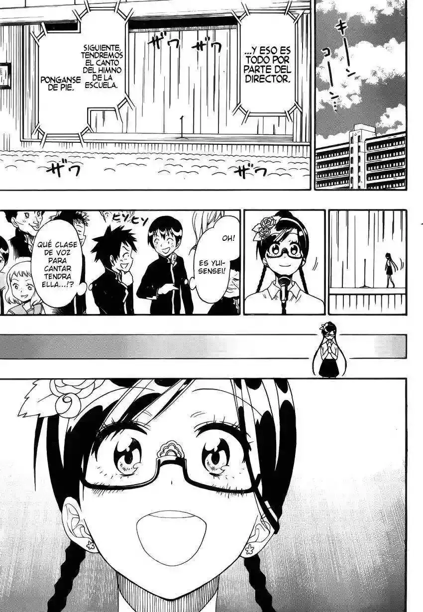 Nisekoi capítulo 135, página 17