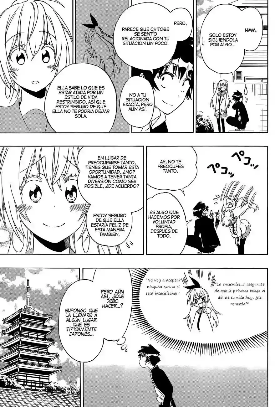 Nisekoi capítulo 136, página 12