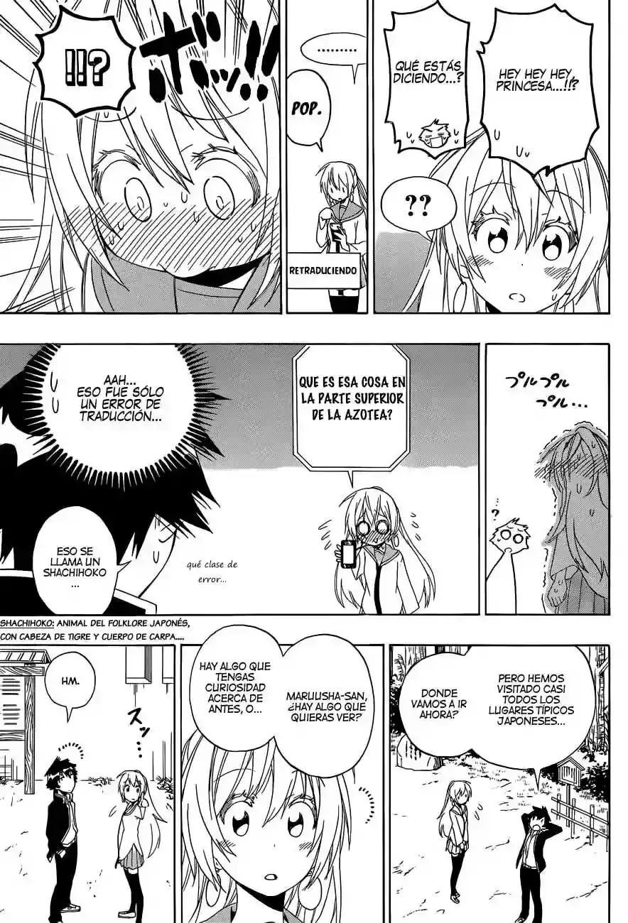 Nisekoi capítulo 136, página 14