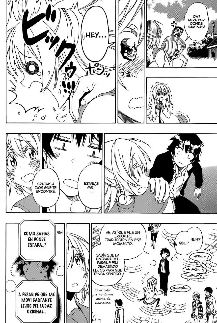 Nisekoi capítulo 136, página 19