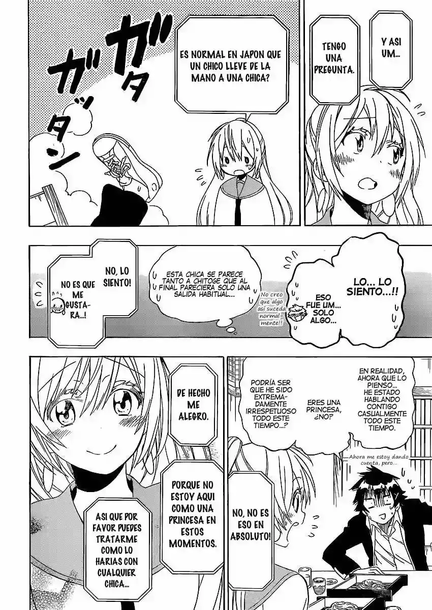 Nisekoi capítulo 137, página 6