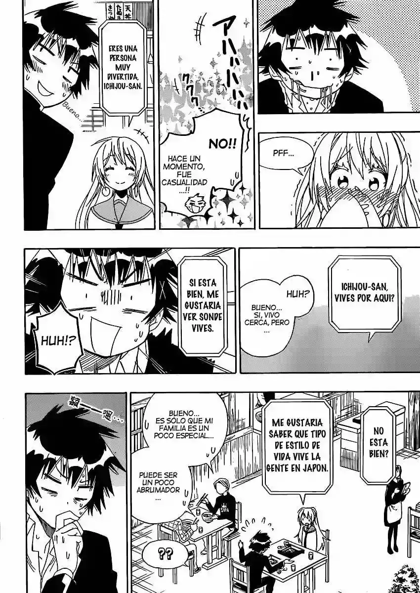 Nisekoi capítulo 137, página 8