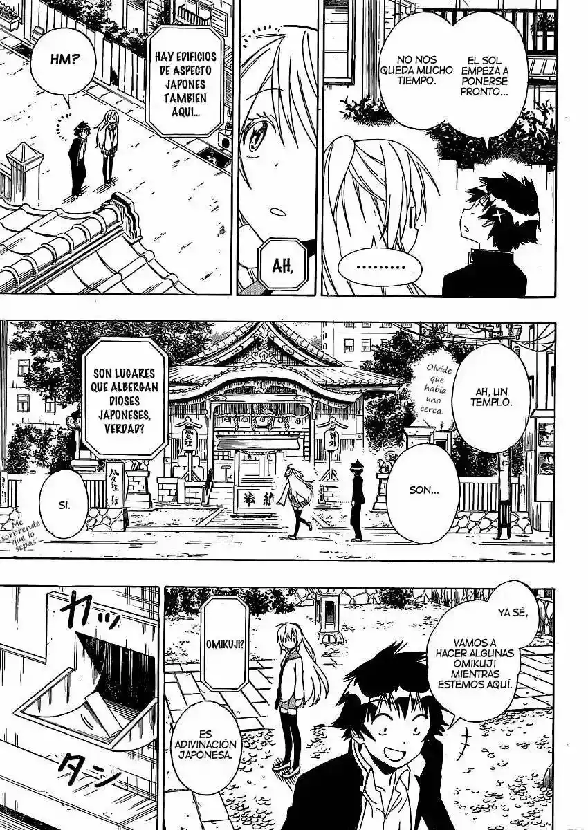 Nisekoi capítulo 137, página 13