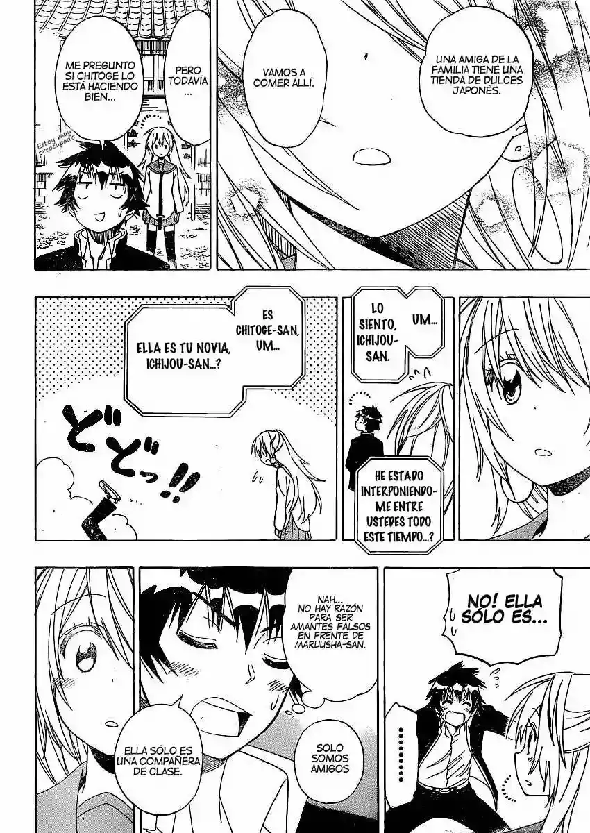 Nisekoi capítulo 137, página 18