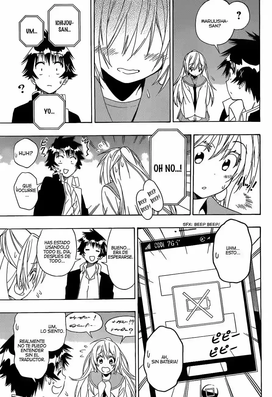 Nisekoi capítulo 138, página 12