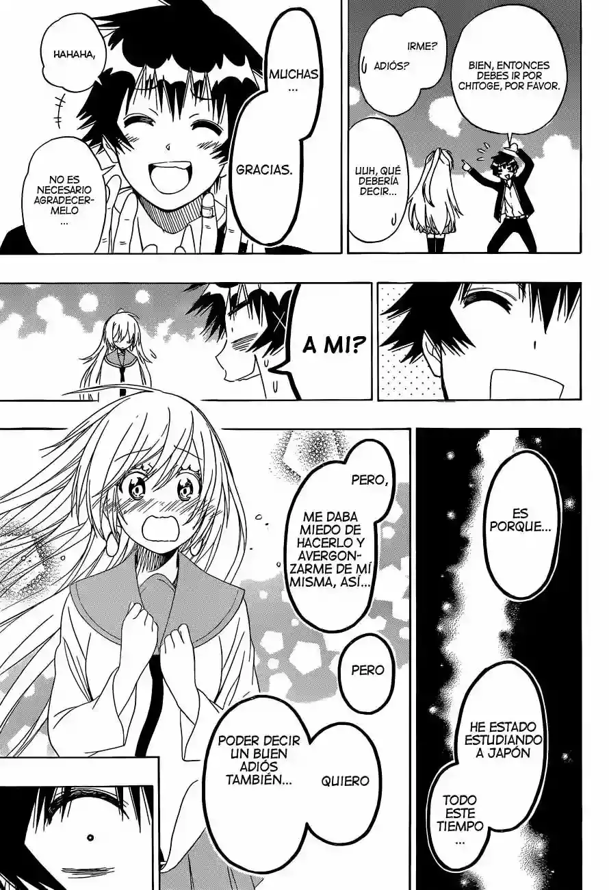 Nisekoi capítulo 138, página 14