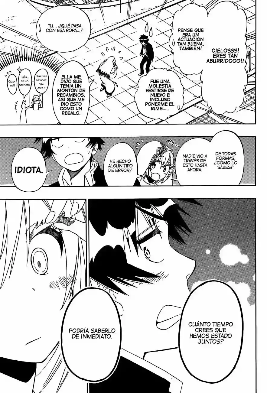 Nisekoi capítulo 139, página 12