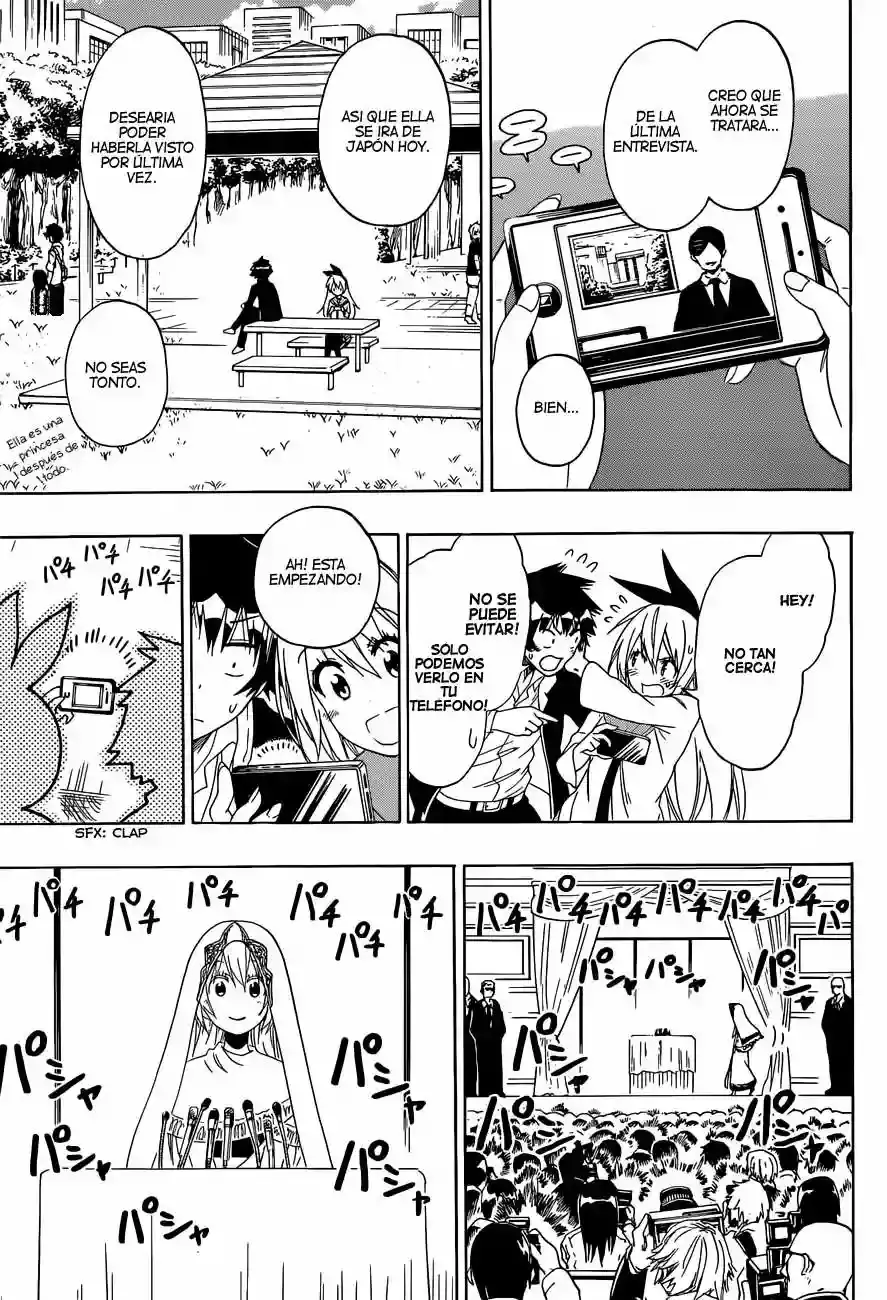 Nisekoi capítulo 139, página 16