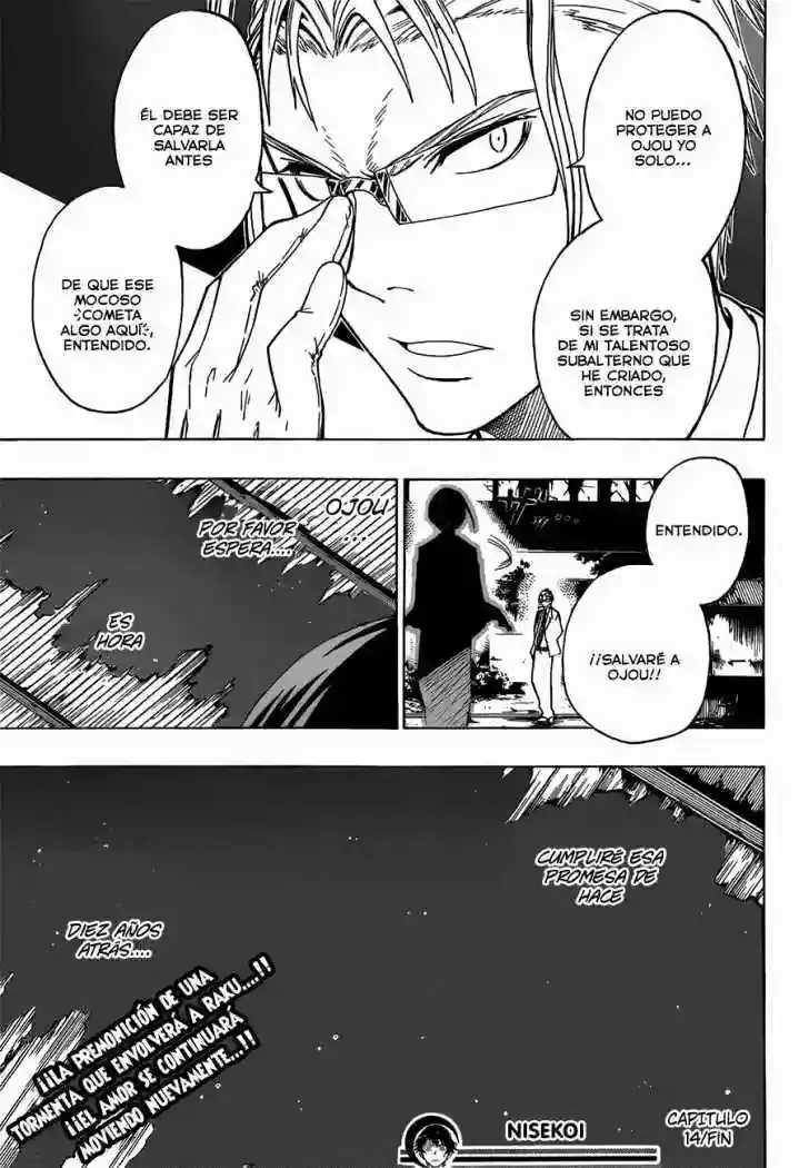 Nisekoi capítulo 14, página 19