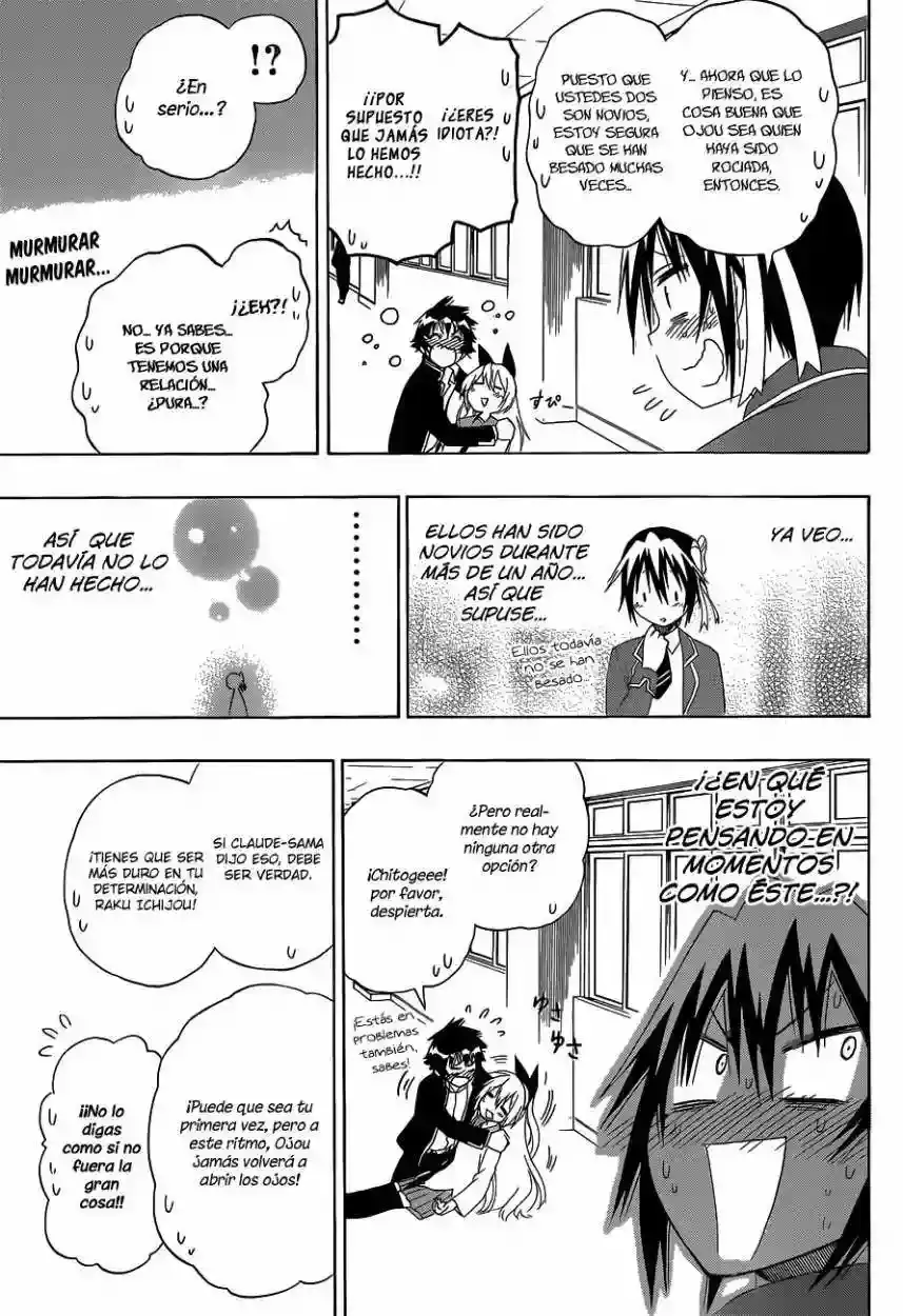 Nisekoi capítulo 140, página 15