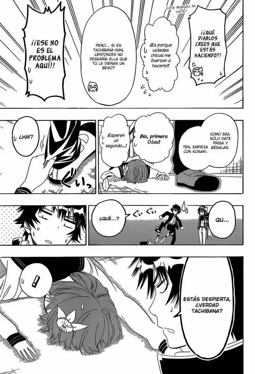 Nisekoi capítulo 140, página 19