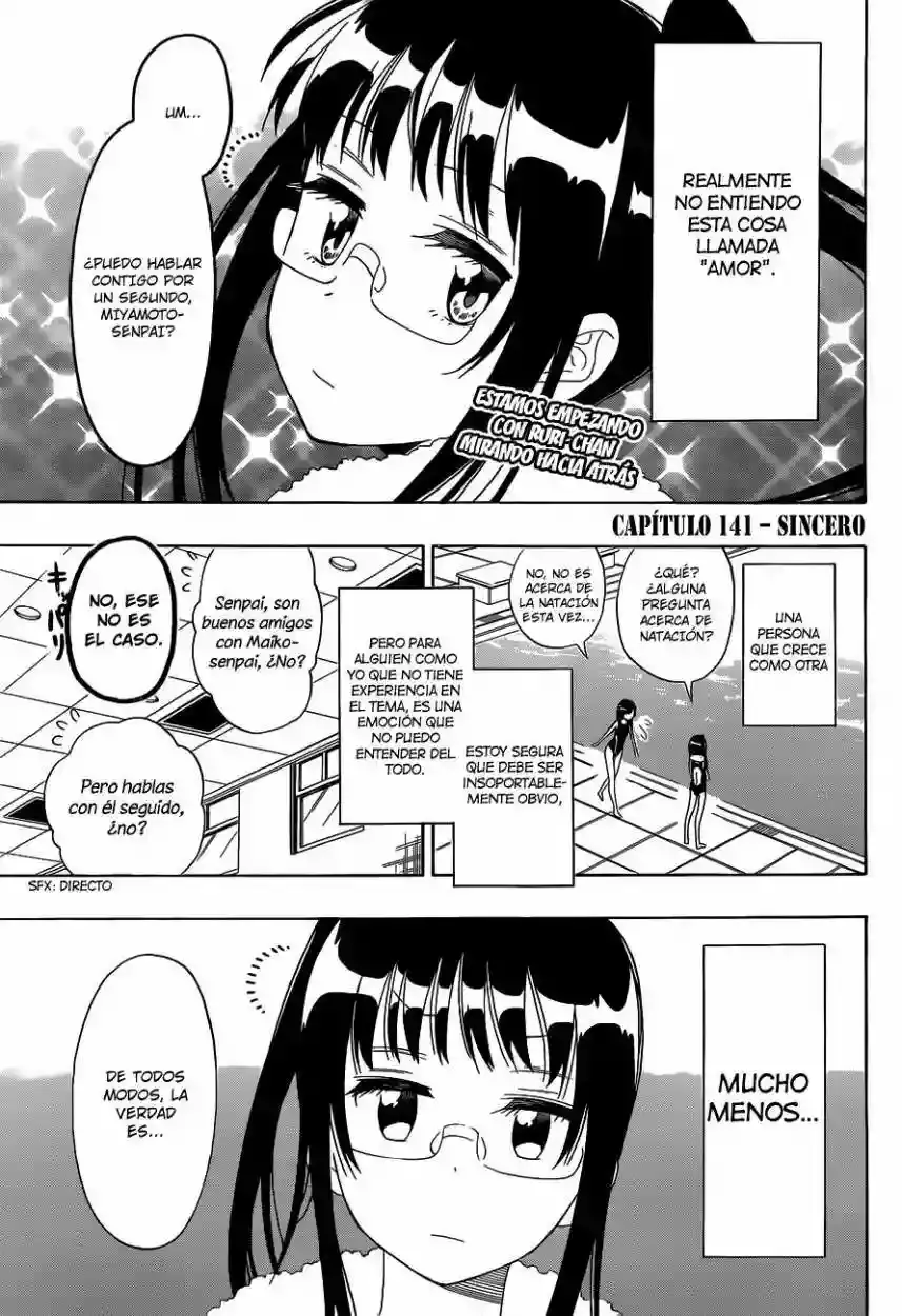 Nisekoi capítulo 141, página 7