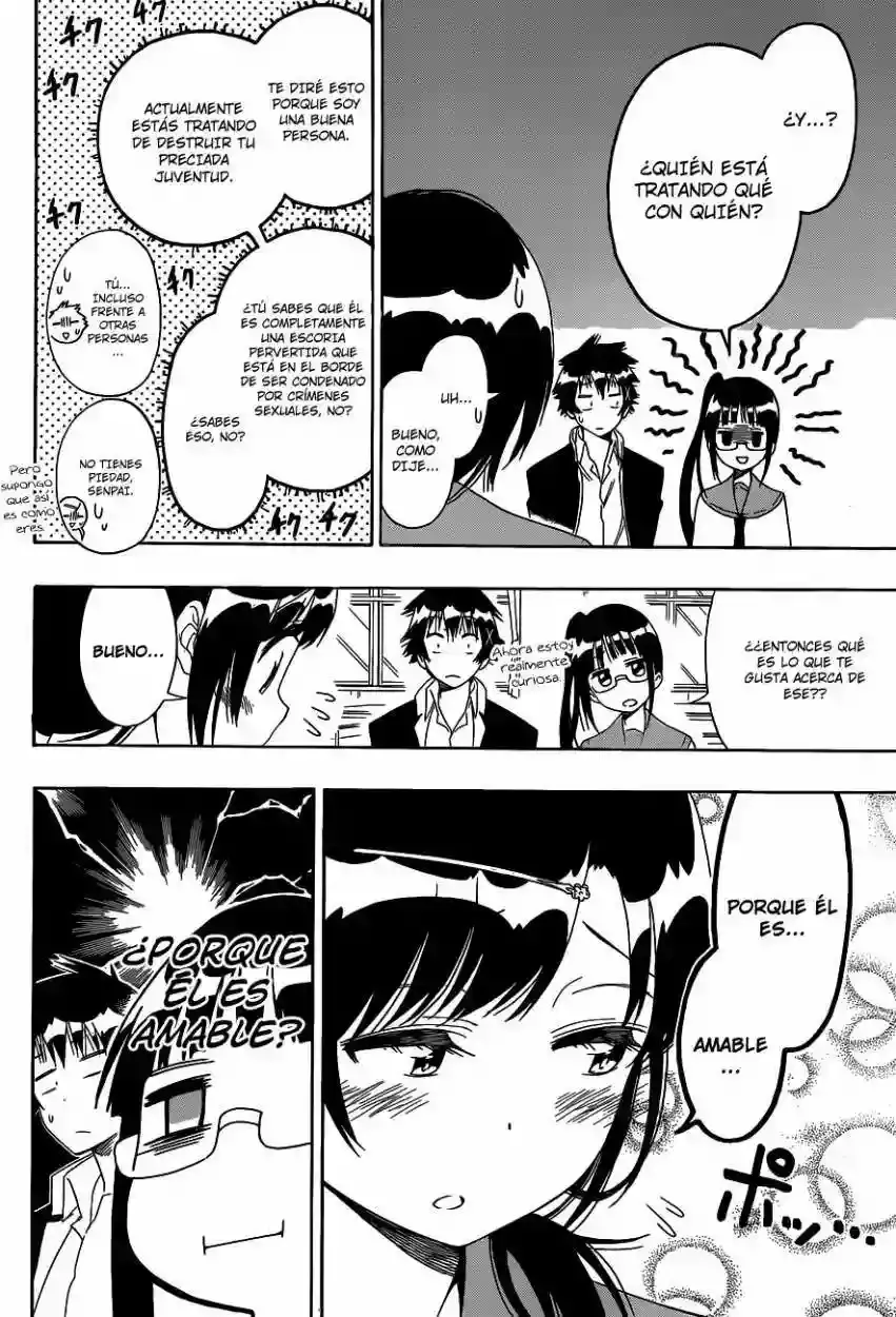 Nisekoi capítulo 141, página 10