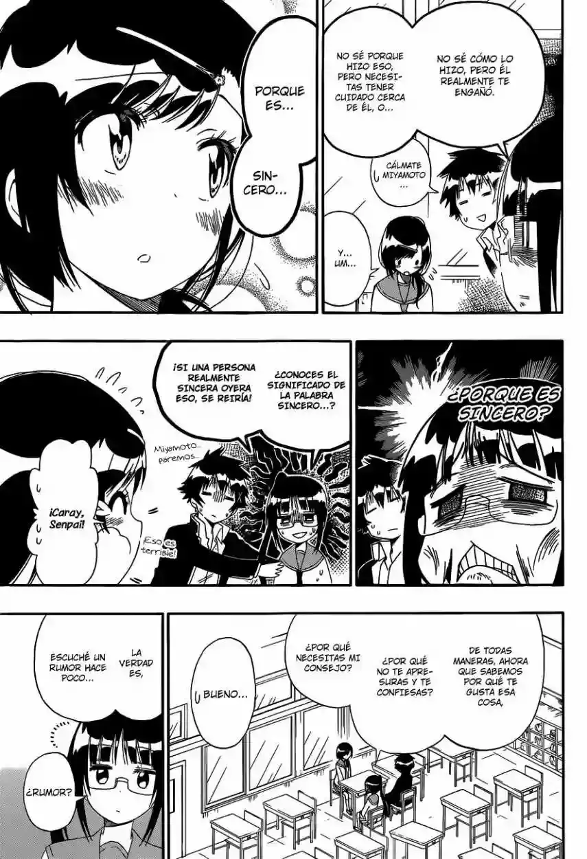 Nisekoi capítulo 141, página 11