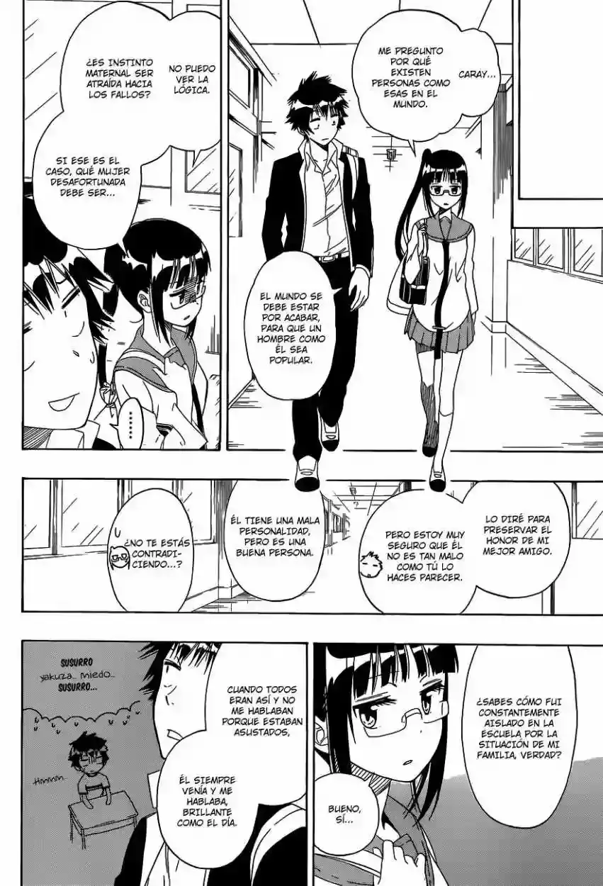 Nisekoi capítulo 141, página 14