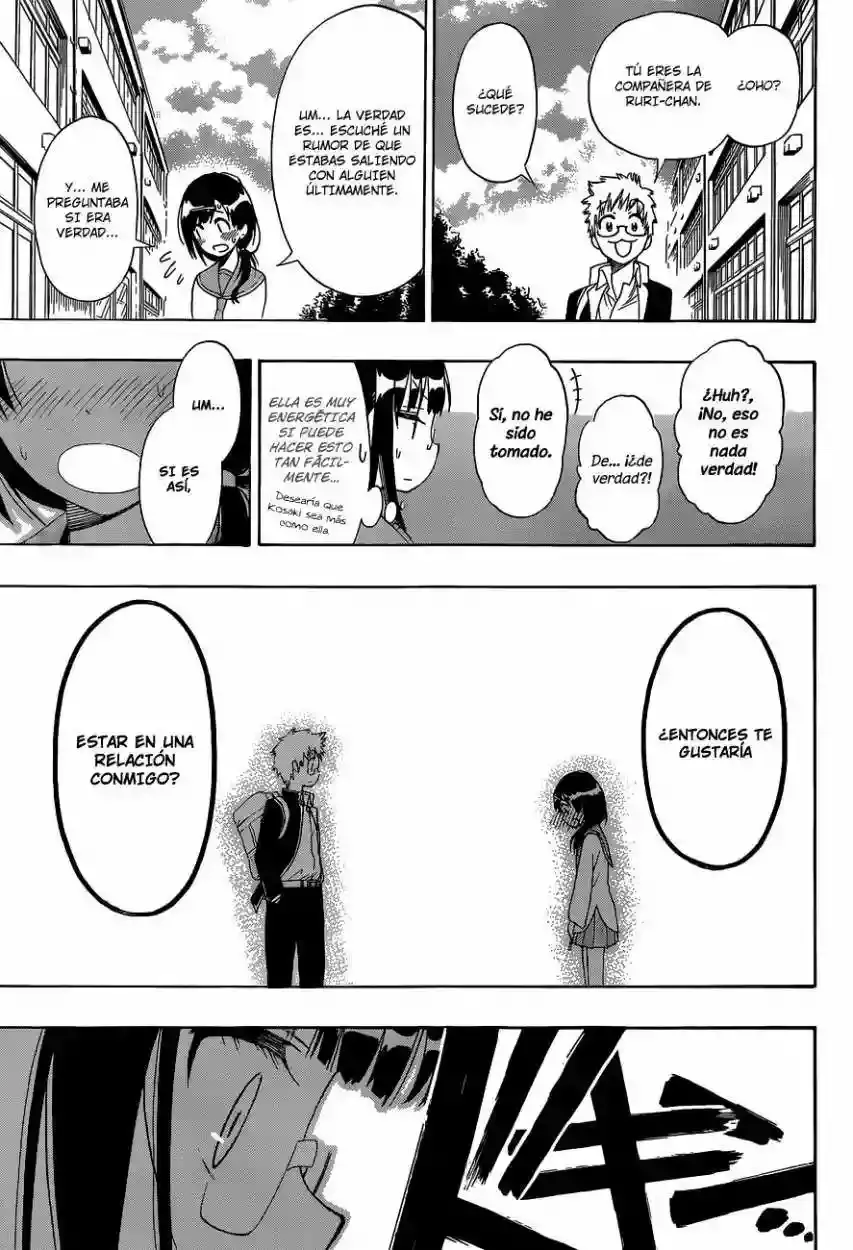 Nisekoi capítulo 141, página 17
