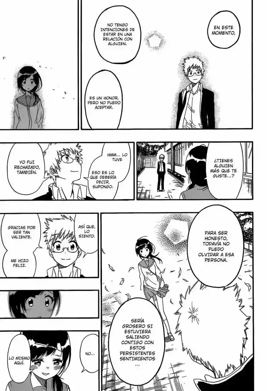 Nisekoi capítulo 141, página 19