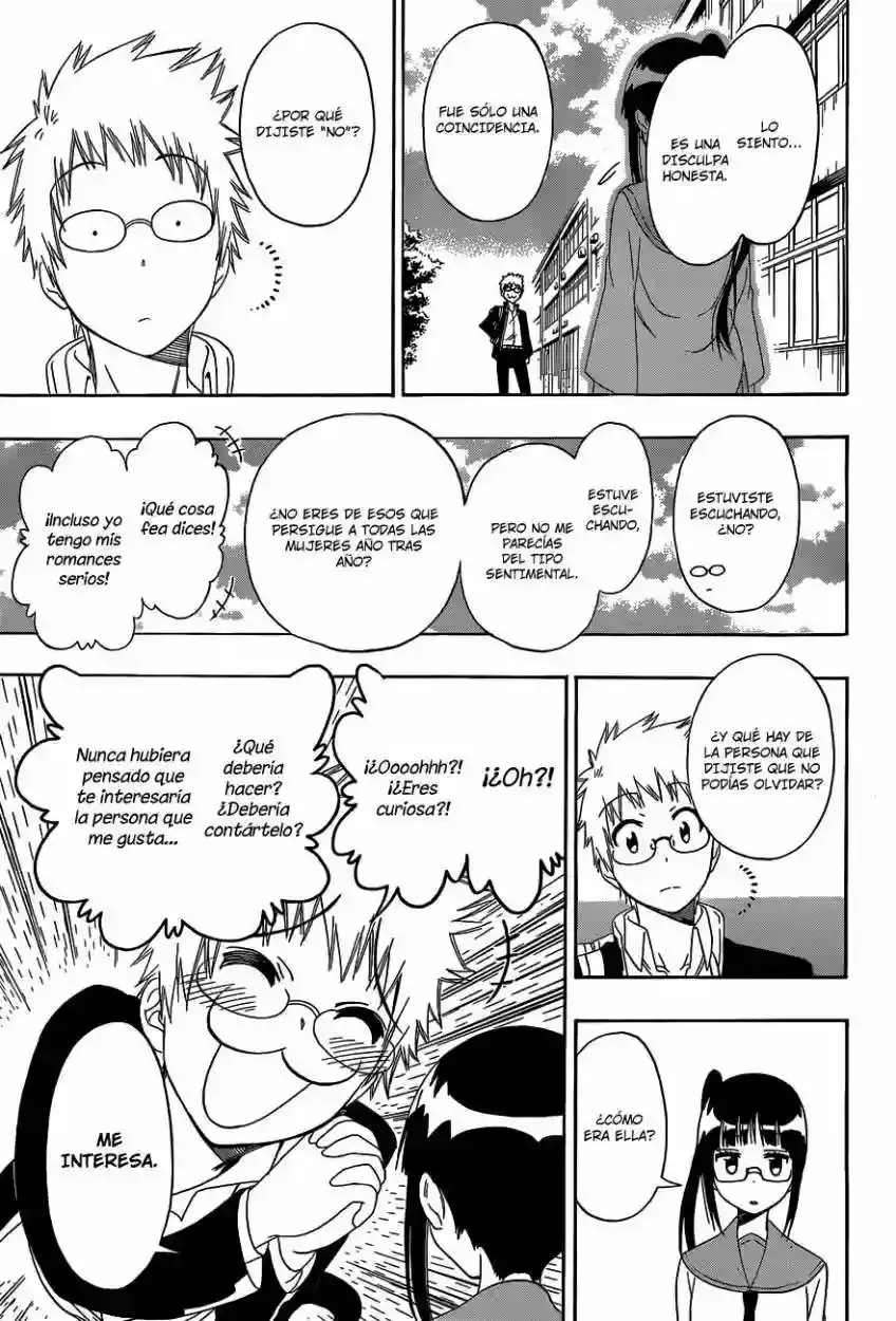 Nisekoi capítulo 141, página 21