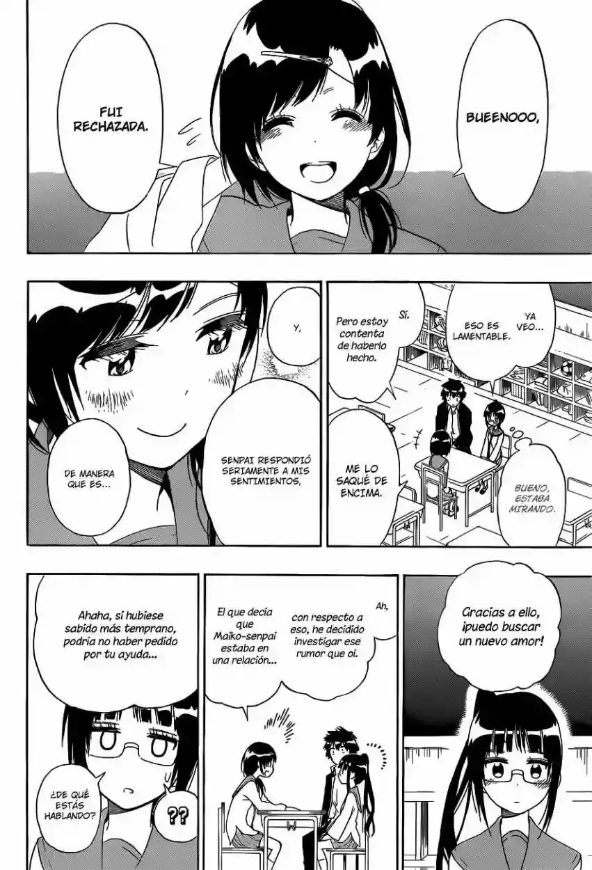 Nisekoi capítulo 141, página 24