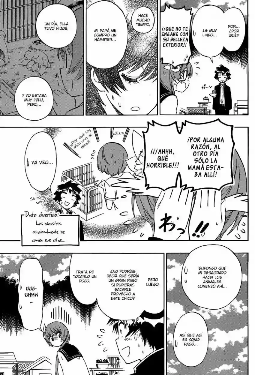 Nisekoi capítulo 142, página 19