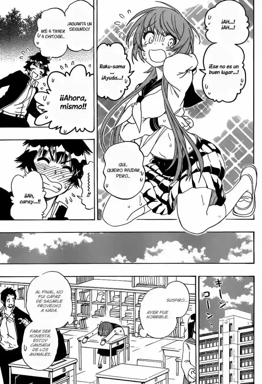 Nisekoi capítulo 142, página 21