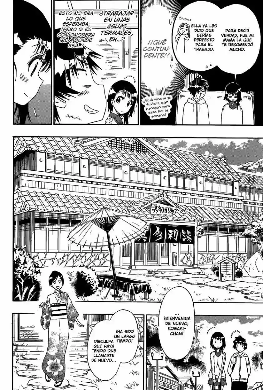 Nisekoi capítulo 143, página 8