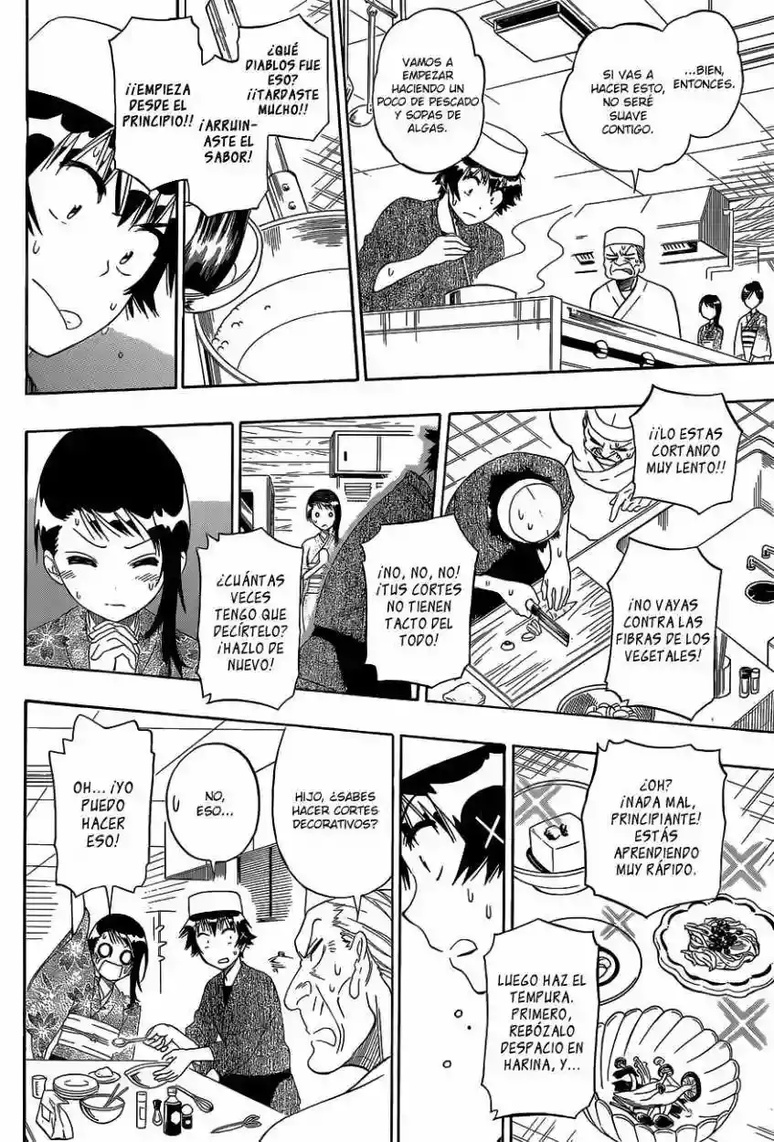 Nisekoi capítulo 143, página 18