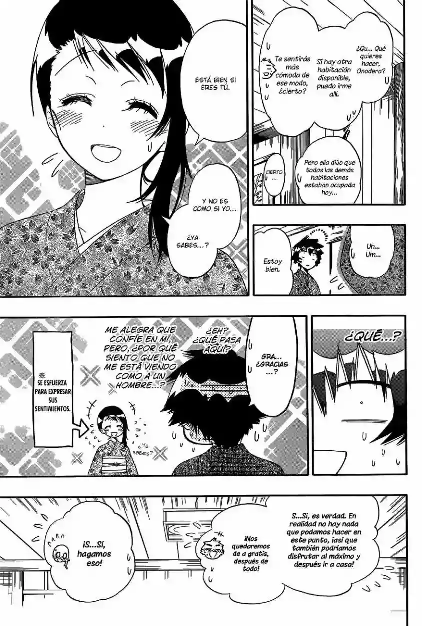 Nisekoi capítulo 144, página 7