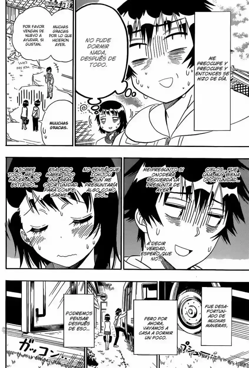Nisekoi capítulo 144, página 22
