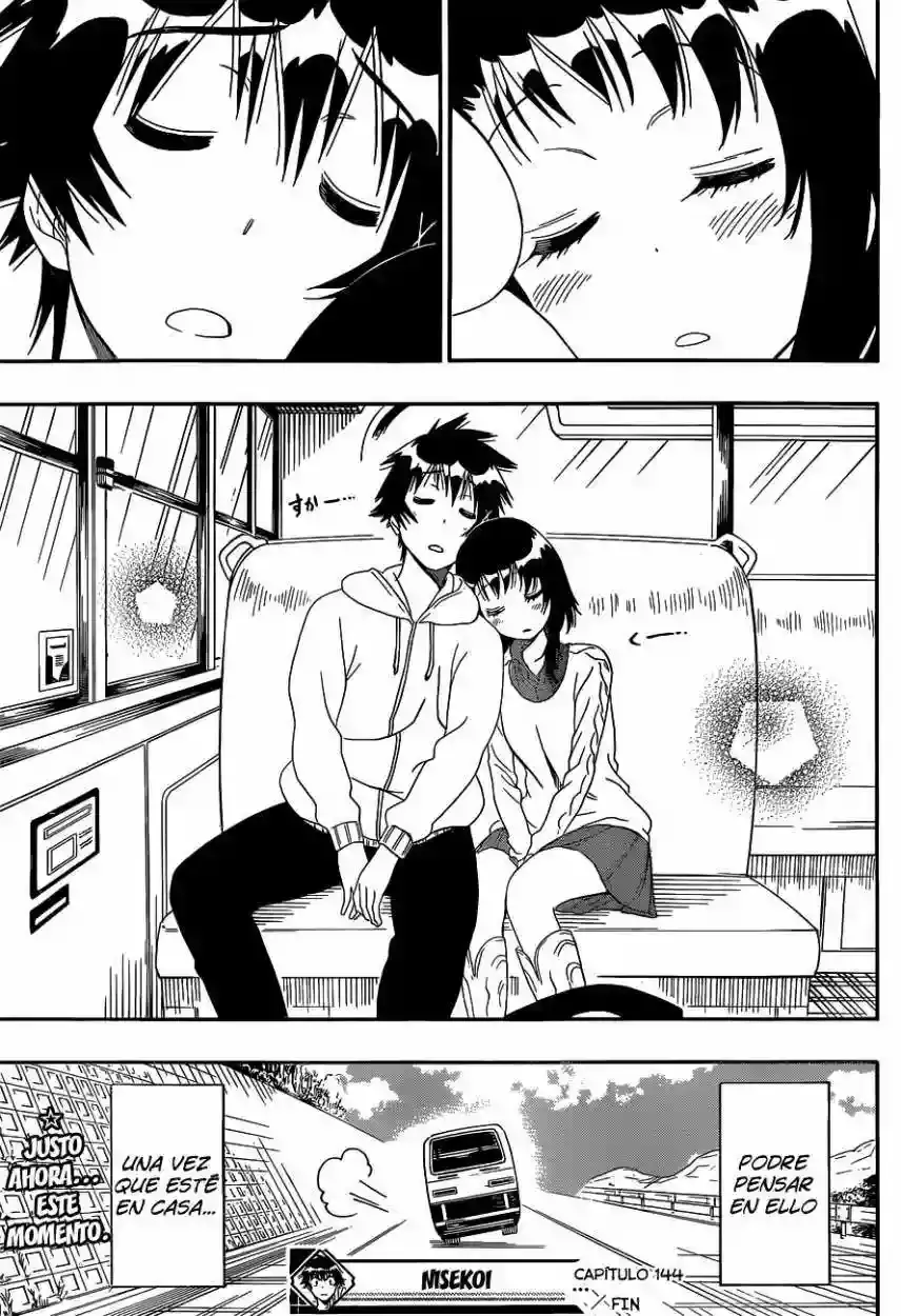 Nisekoi capítulo 144, página 23