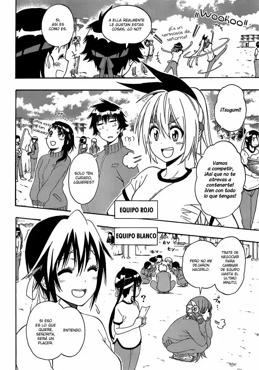Nisekoi capítulo 145, página 6