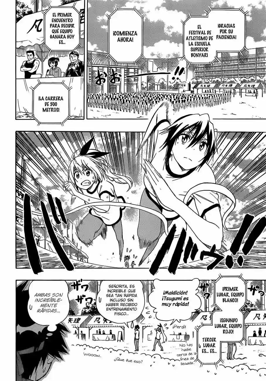 Nisekoi capítulo 145, página 8