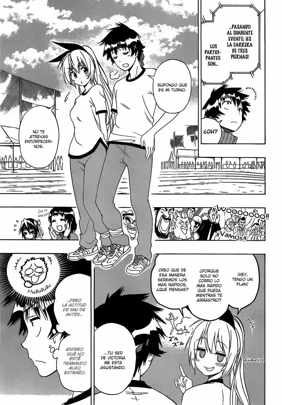 Nisekoi capítulo 145, página 9