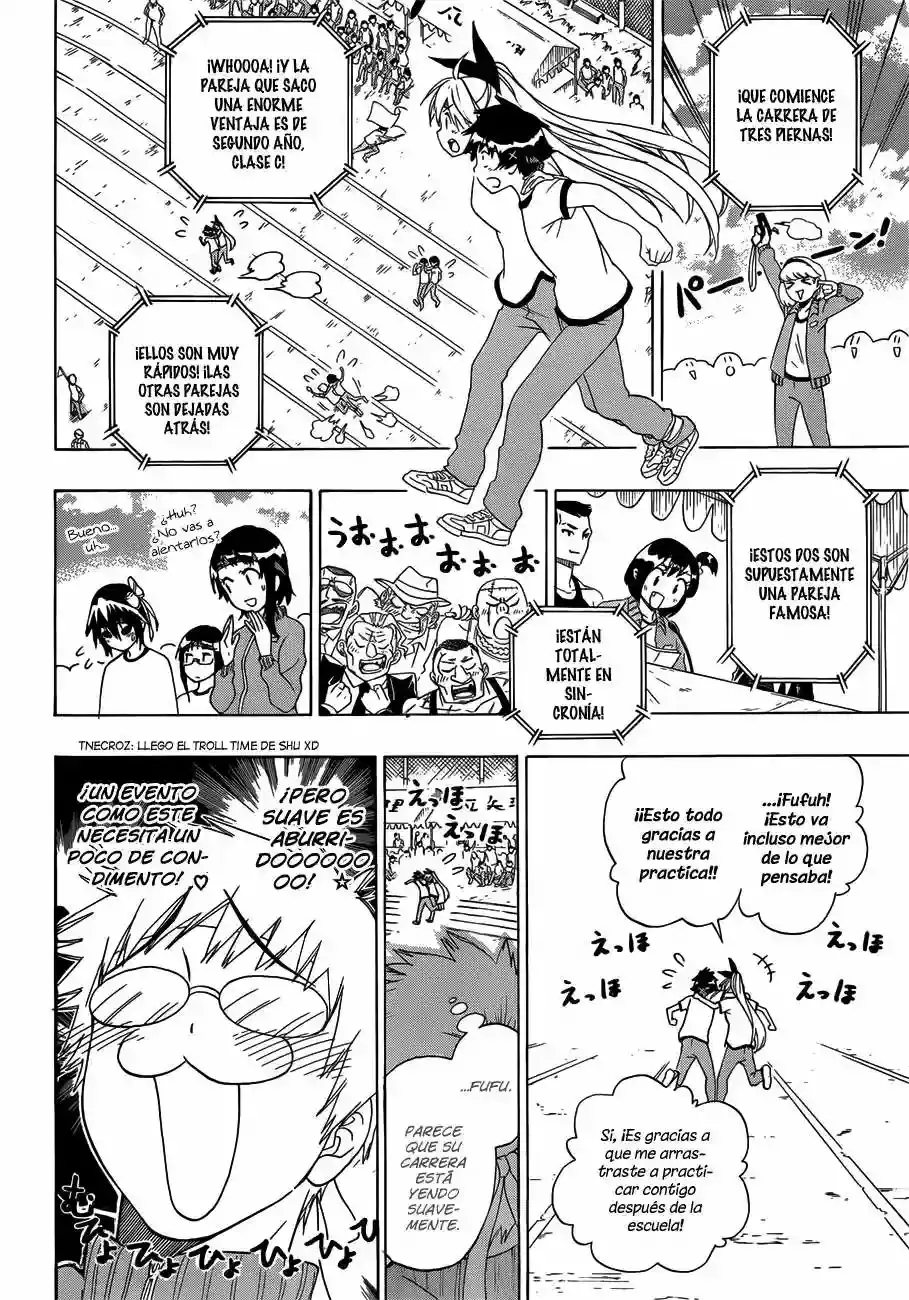 Nisekoi capítulo 145, página 10