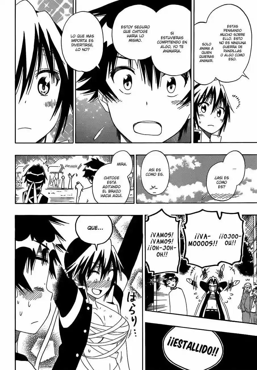 Nisekoi capítulo 145, página 16