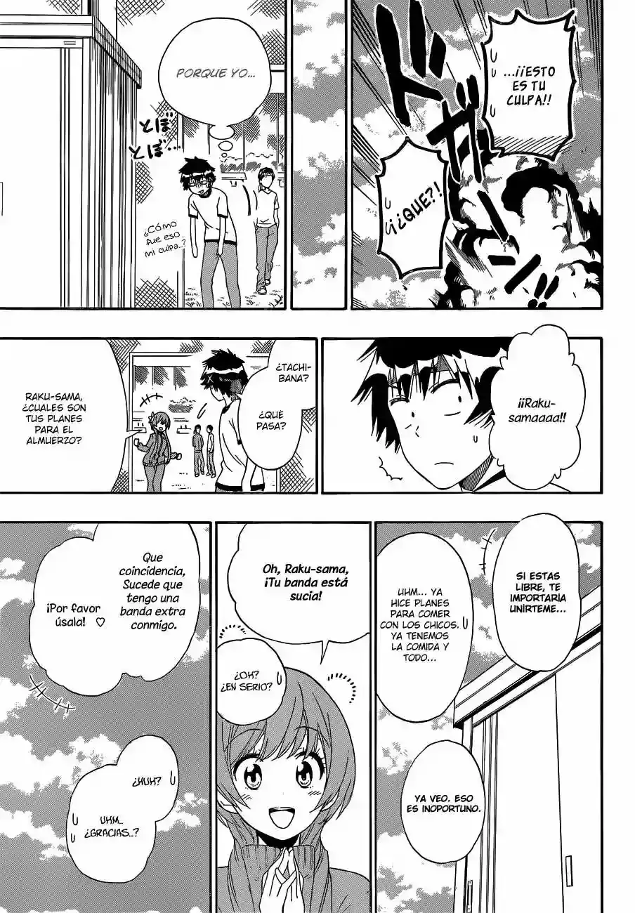 Nisekoi capítulo 145, página 17