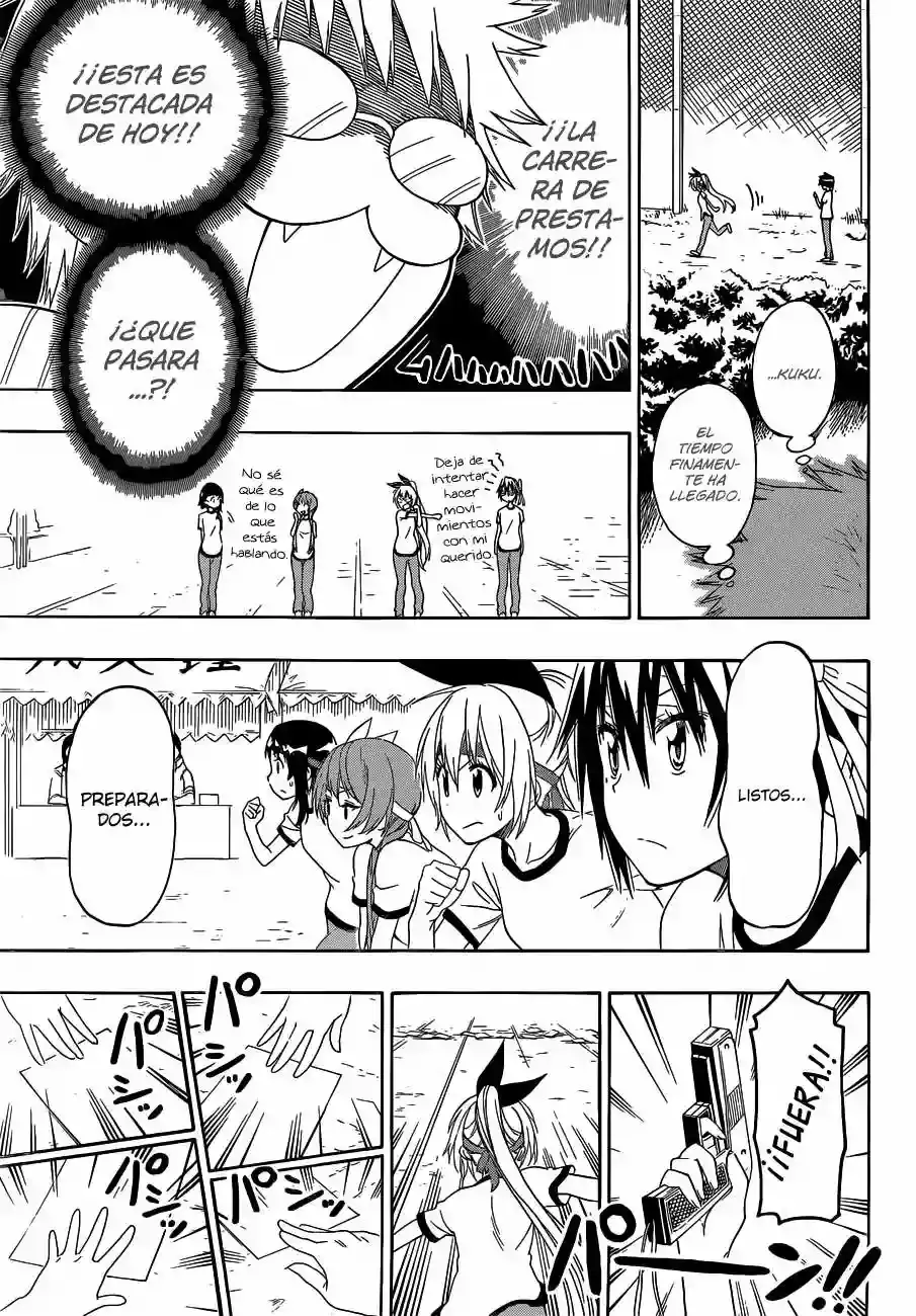 Nisekoi capítulo 145, página 19