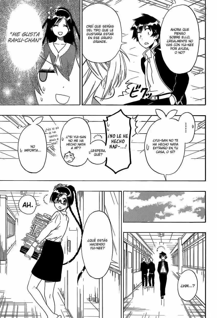 Nisekoi capítulo 146, página 8