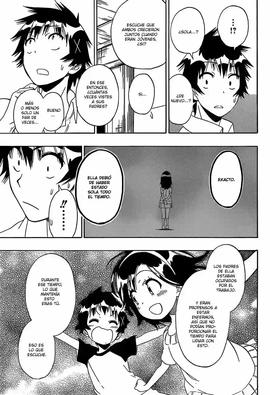 Nisekoi capítulo 147, página 8